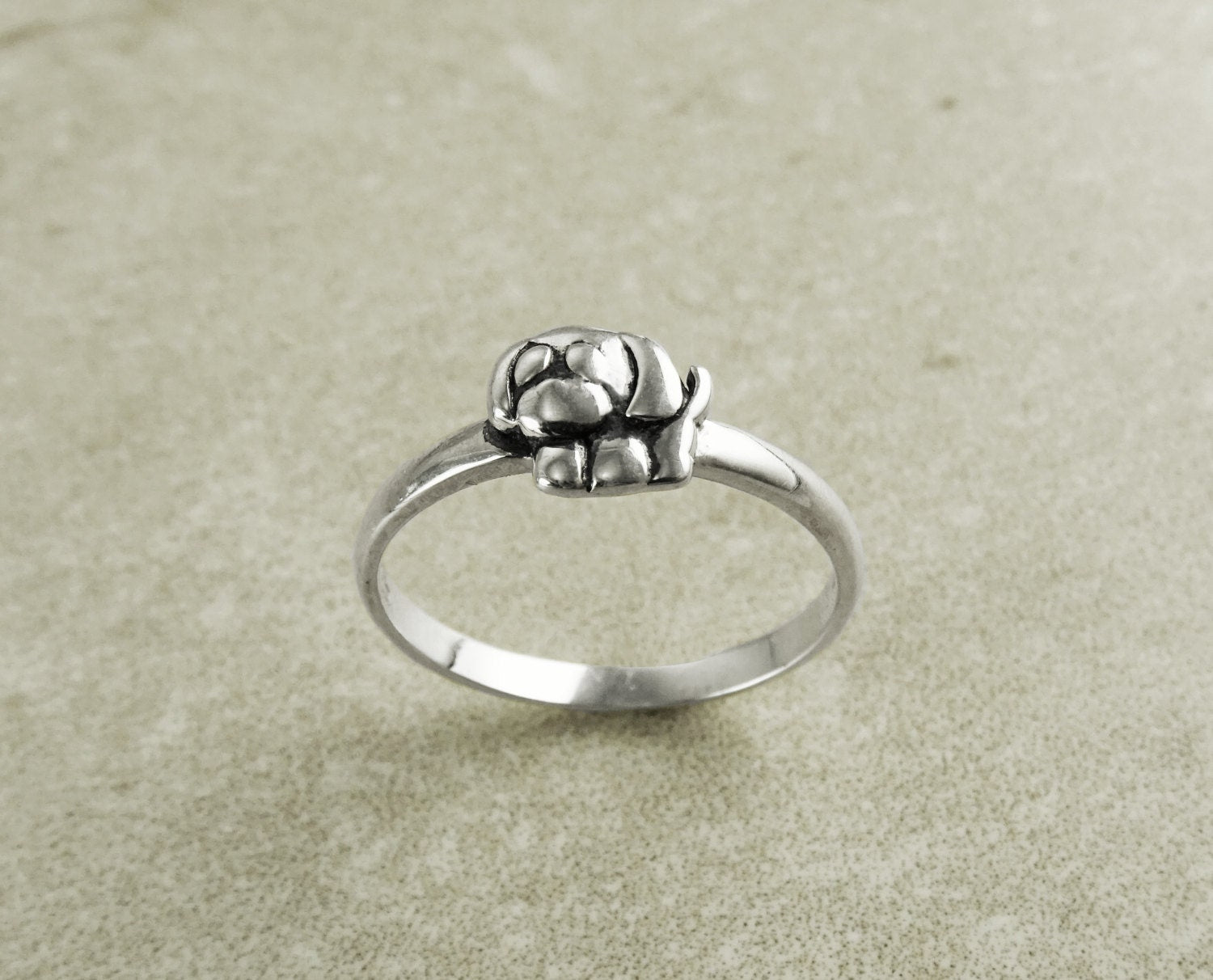 Puppy Dog Ring, Sterling Silver, Baby Animal Ring, Cute Baby Animal Jewelry, Gift for Animal Lover, Mutt Ring, Pooch Ring, Canine Jewelry