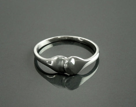 Promise Ring, Sterling Silver, You and Me Dual Ring, Original Promise Ring, Couple Union Ring, Duo Ring, Engagement Band, Girlfriend jewelry