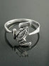 Froggy Ring, Sterling Silver, dainty toad Animal Ring, Nature Garden Frog batrachian Jewelry