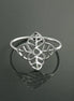 Leaf Sterling Silver Ring • Tree Leaf Nature Life Jewelry • Filigree Band