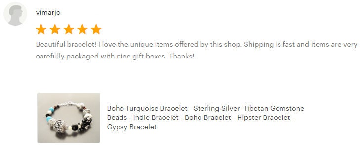 Boho Turquoise Bracelet - Sterling Silver - Tibetan Gemstone Beads - Indie Bracelet - Boho Bracelet - Hipster Bracelet - Gypsy Bracelet