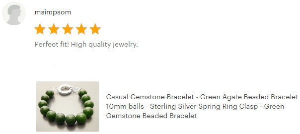 Big Green Agate Ball Bracelet, Sterling Silver Spring Clasp, Genuine Green Agate Stones Balls Beads, Gemstone Beaded 10mm Diameter Green