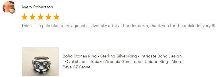 Topaz Blue Color Ring, Sterling Silver Ring, Intricate Boho Design, Oval shape Stone, Antique Ring, Unique Boho Ring,