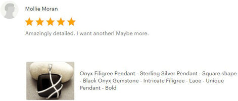 Onyx Square Pendant, Sterling Silver, Modern Geometric Stone Jewelry