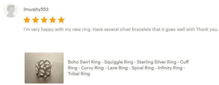 Meander Cuff Ring, Sterling Silver, Large Wave Ring, Armor Band Ring, Open Twist Ring, Greek Curved Graphic Design Jewelry