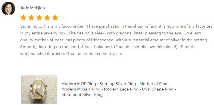 White Oval Ring, Sterling Silver, Genuine Mother of Pearl Shell, Oval Modern Design Ring, Original Geometric Stone Ring
