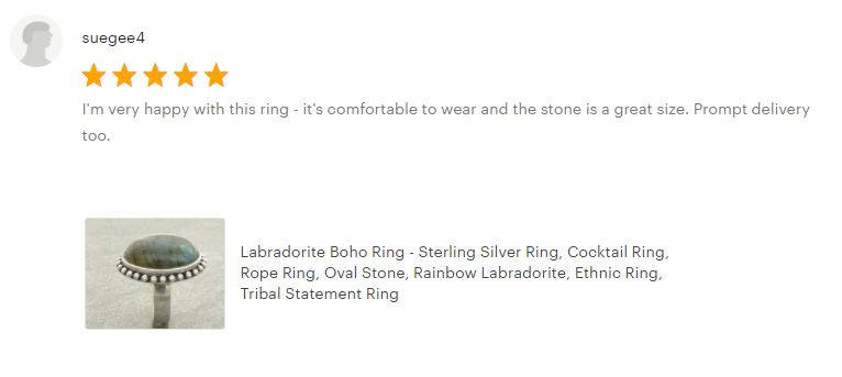 NATURAL Labradorite Ring, 925 Sterling Silver, Oval Green Stone Jewelry, Domed Oval Ring, Vintage Boho Antique Rope Design Gift
