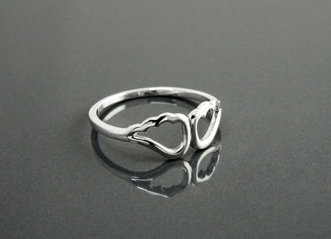 Guardian Angel Ring 925 Silver • Symbolic Angel Wing Protection Jewelry • Talisman Gift