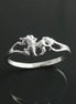 Sterling Silver Unicorn Ring, Dainty Enchanted Fairytale Jewelry