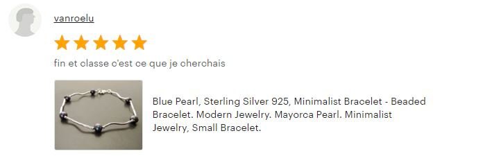 Tahitian Style Pearl Bracelet, Sterling Silver, Modern Jewelry