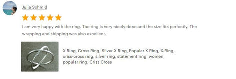 Criss Cross Ring, Silver X Ring, Cross Ring, Popular X Ring, X-Ring, criss-cross ring, silver ring, statement X ring, women, popular ring