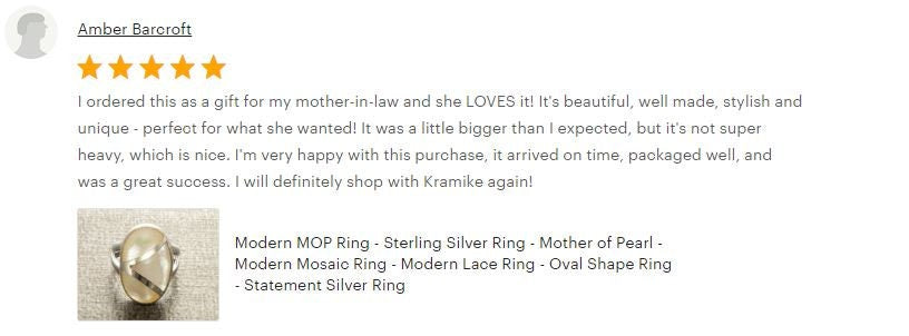 White Oval Ring, Sterling Silver, Genuine Mother of Pearl Shell, Oval Modern Design Ring, Original Geometric Stone Ring