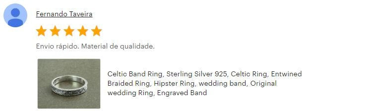 Sterling Silver Celtic Braided Band Ring, Handmade Hipster Ring, Wedding jewelry