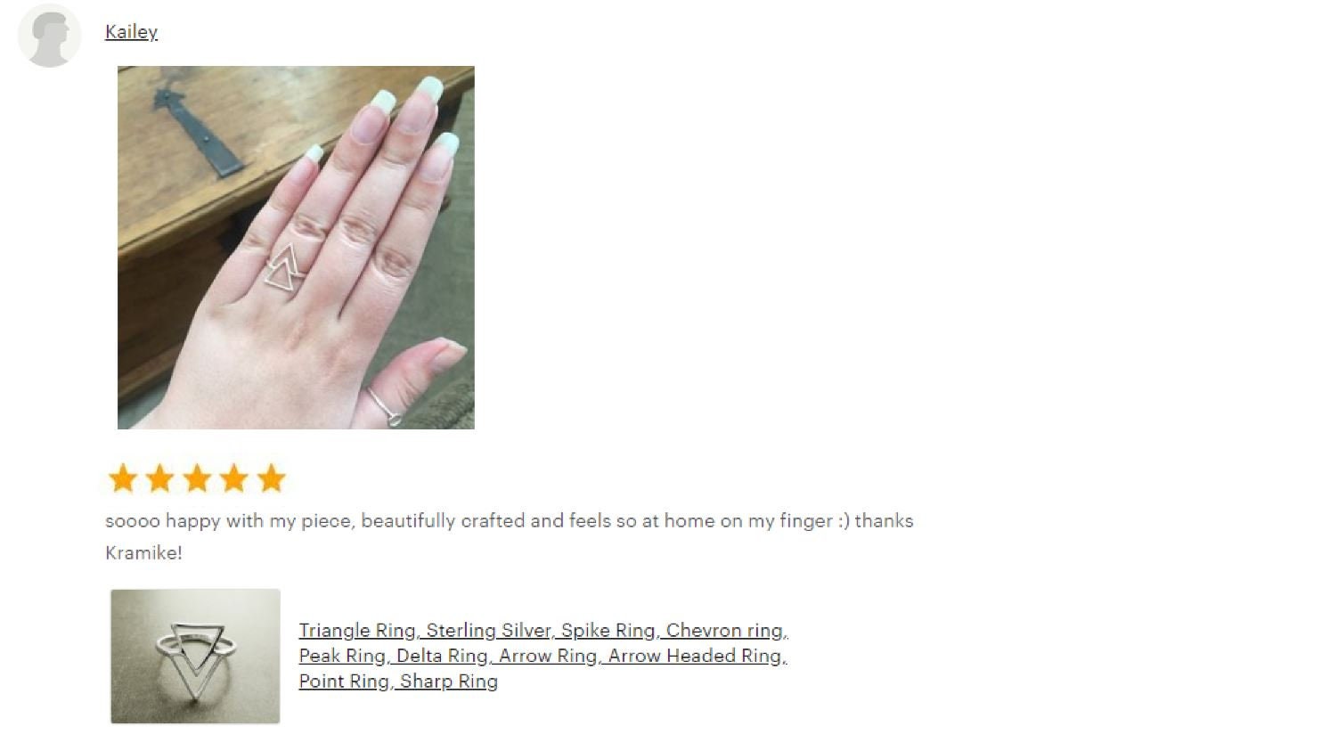 925 Sterling Silver Triangle Ring • Minimalist Geometric Band • Symbolic Jewelry