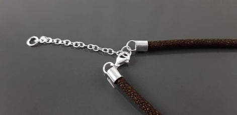 Orange Stone Color Necklace, Sterling Silver, NATURAL Agate Stones, Pearls Strands, Lab Orange Stone Cz, Flower Pendant, Stingray Collar