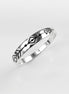 Forward Arrow Ring, Sterling Silver 925, Moving Forward Tattoo Engraved Band Ring, Native Indian Symbol Jewelry, silver Ring, Silver Band
