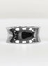 Tunnel Plug Ring, Sterling Silver, Wide Curved Retractor Plugs Ring, Modern Jewelry, Statement Large Concave Curve Band, Bold Cuff Ring