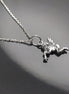 Angel Pendant Necklace, Cupidon Angel, Sterling Silver 925, Jewelry, cute purity kindness protection spirituality heaven divine wing