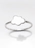 Cloud Ring, Sterling Silver, Cumulus Ring, Sky Ring, Tiny Wish Jewelry, Engravable Initials Ring