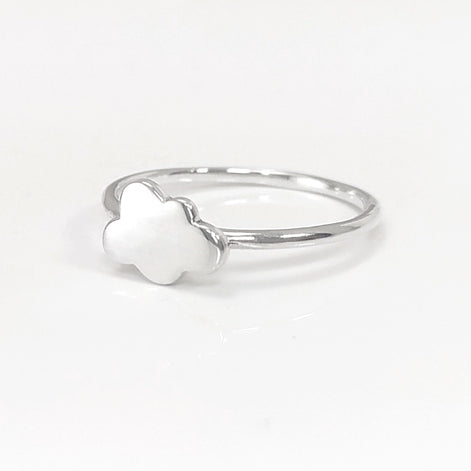 Cloud Ring, Sterling Silver, Cumulus Ring, Sky Ring, Tiny Wish Jewelry, Engravable Initials Ring