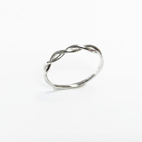 Celtic Braided Ring, Triskele of Spirals, Sterling Silver, Infinity Irish Promise Wedding Band, Love and Fertility, Saint Patrick's day Gift