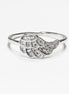 Wing Ring by KRAMIKE • Sterling Silver with Stones • Symbol of Angel Protection and Guidance for Everyday Wear or as a Guardian Gift •KR858