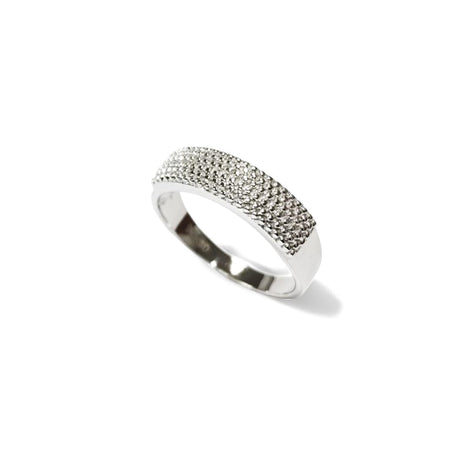 Hammered dotted lines Ring, Sterling Silver, Armor Band, Dimpled Textured Ring, Designer Modern Ring, Minimalist Ring, gift idea for her