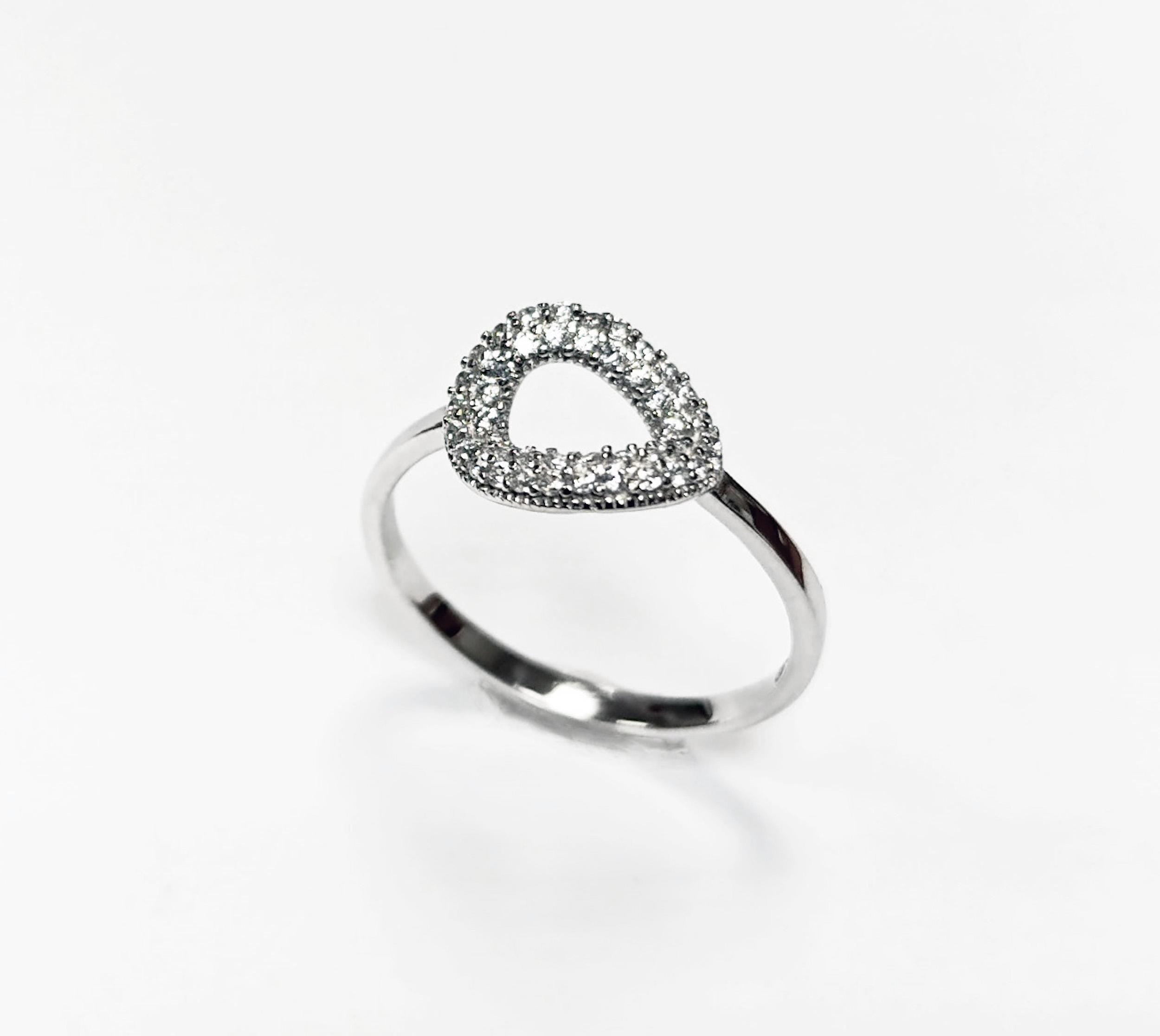 Twist Oval Ring by KRAMIKE • Sterling Silver • Elegant Symbol of Eternal Love • Infinity Circle Design Jewelry • Perfect Gift for Her • KR34