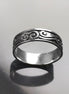 Gothic Ring 925 Silver • Biker Rock Ring • Pirate Jewelry Baroque Style • Gift for Women