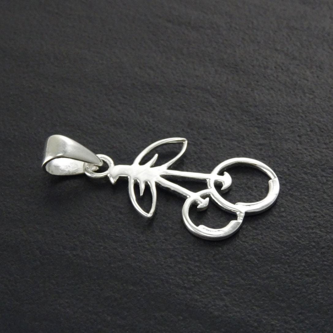 Trend Cherry Fruit Earrings Sterling Silver, Symbol of will, tenderness. Cherries Jewelry, Symbolic of abundance, Trend Gift for Her.