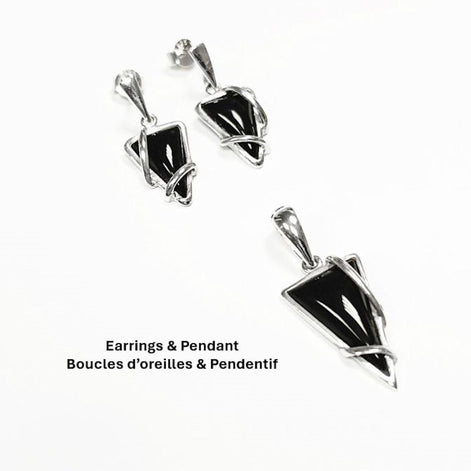 Triangle Onyx Earrings 925 Sterling Silver, Modern Dangle Onyx Stone Earrings, Unique Geometric Triangle Jewelry, Small Stone Earrings
