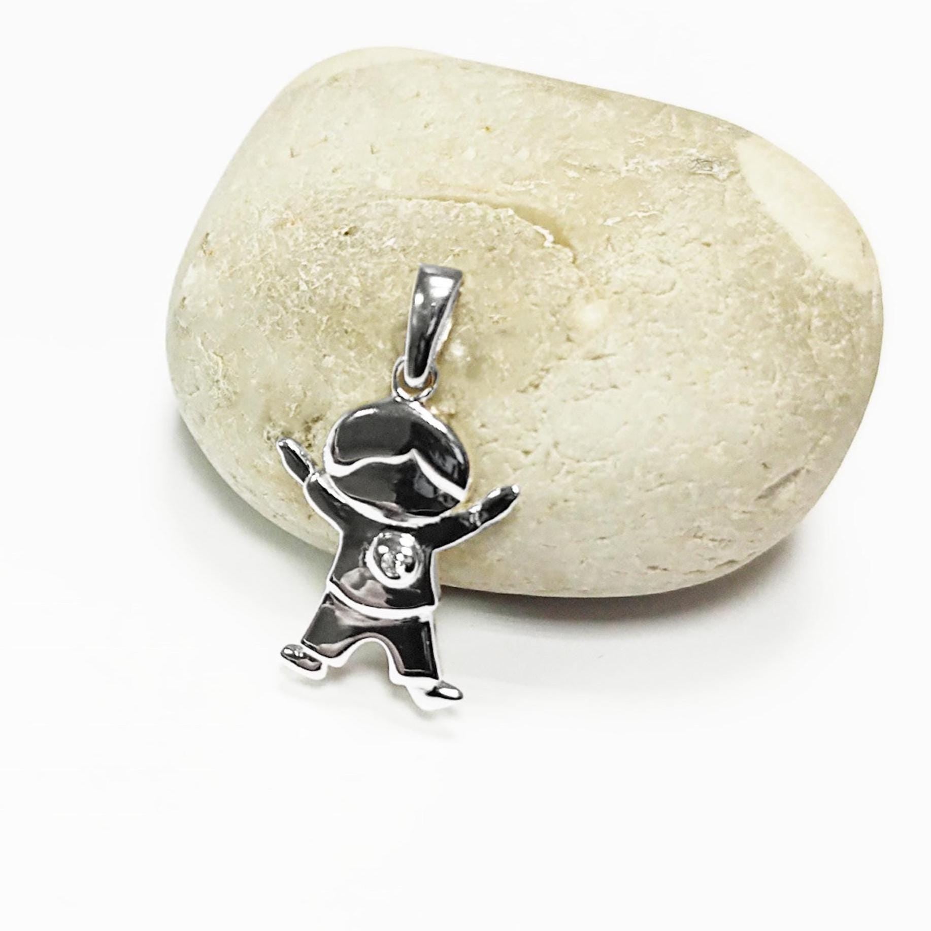 Boy and Girl Sterling Silver Pendant, Future Mother, Mother-to-Be, Mom, expectant, birth, newborn, pregnancy maternity, Baby Shower Jewelry