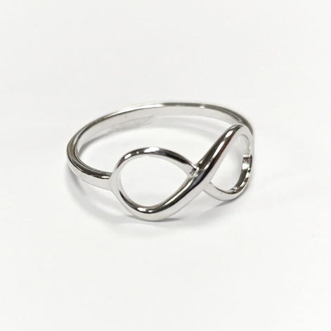 Infinity Ring, Engagement Ring, Sterling Silver, Eternity Ring, Eternal Ring, Promise ring, Bridesmaid Ring, Friendship Ring, True Love Ring