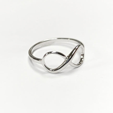 Infinity Ring, Engagement Ring, Sterling Silver, Eternity Ring, Eternal Ring, Promise ring, Bridesmaid Ring, Friendship Ring, True Love Ring