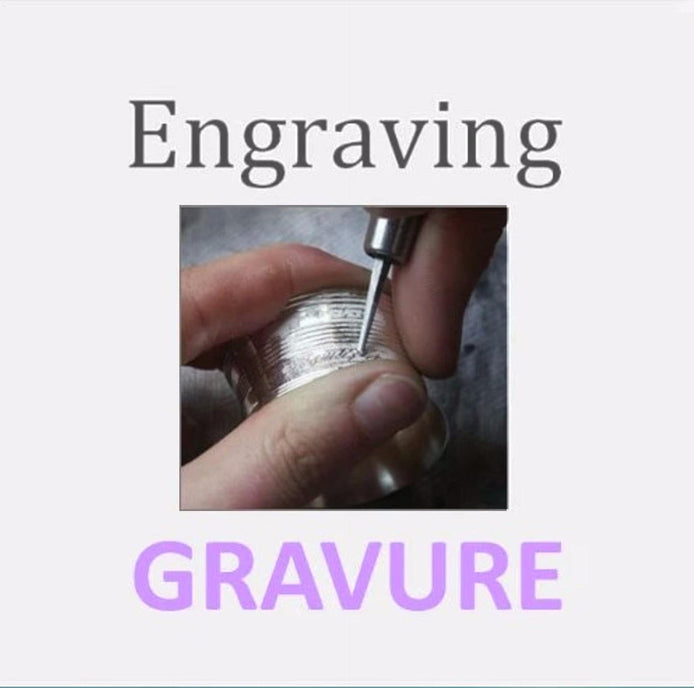 Engraving ring : Name + Date or 2 Names (Date) inside OR Outside 1 to 3 LETTERS on top of signet ring (Leave message)