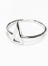 Delta Triangle Ring, Sterling Silver, Spike Ring, Chevron ring, Peak Ring, Arrow Ring, Arrow Headed Ring, Point Ring, Sharp Sterling Ring