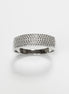 Hammered dotted lines Ring, Sterling Silver, Armor Band, Dimpled Textured Ring, Designer Modern Ring, Minimalist Ring, gift idea for her