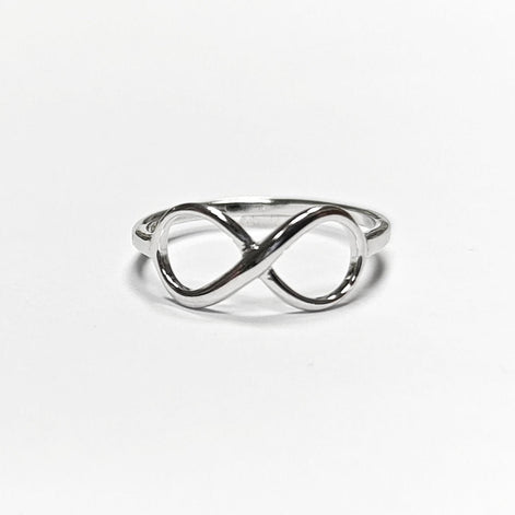 Infinity Ring, Engagement Ring, Sterling Silver, Eternity Ring, Eternal Ring, Promise ring, Bridesmaid Ring, Friendship Ring, True Love Ring