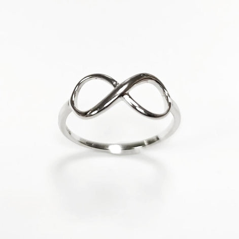 Infinity Ring, Engagement Ring, Sterling Silver, Eternity Ring, Eternal Ring, Promise ring, Bridesmaid Ring, Friendship Ring, True Love Ring