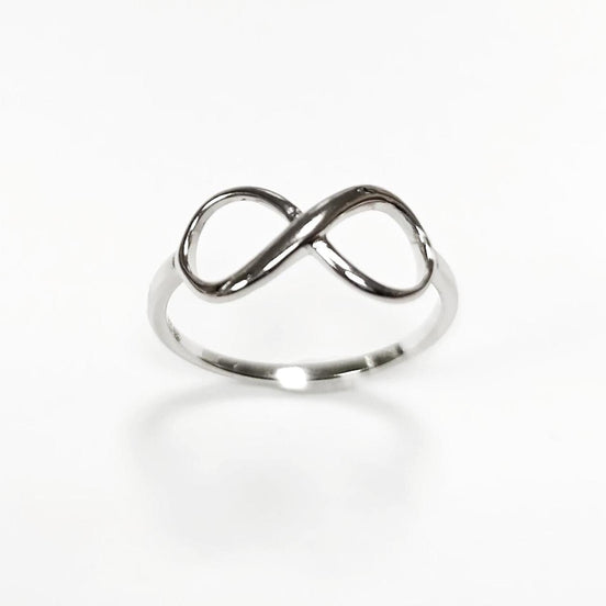 Infinity Ring, Engagement Ring, Sterling Silver, Eternity Ring, Eternal Ring, Promise ring, Bridesmaid Ring, Friendship Ring, True Love Ring