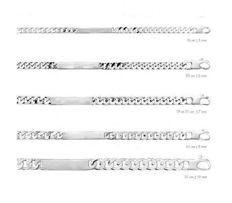 Sterling Silver Figaro ID Bracelet • Personalized Engraved Name Plate