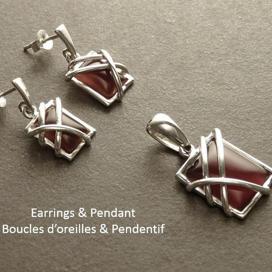 Amethyst Square Earrings, Sterling Silver, Geometric Stone Earrings, Purple Gemstone, Modern Style Jewelry, Filigree Earrings, Violet Color