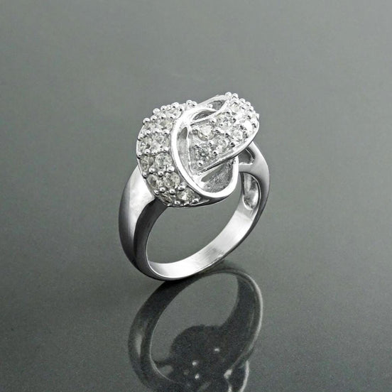Love Knot Ring • 925 Sterling Silver • Promise Ring • Valentine's Day Gift for Women