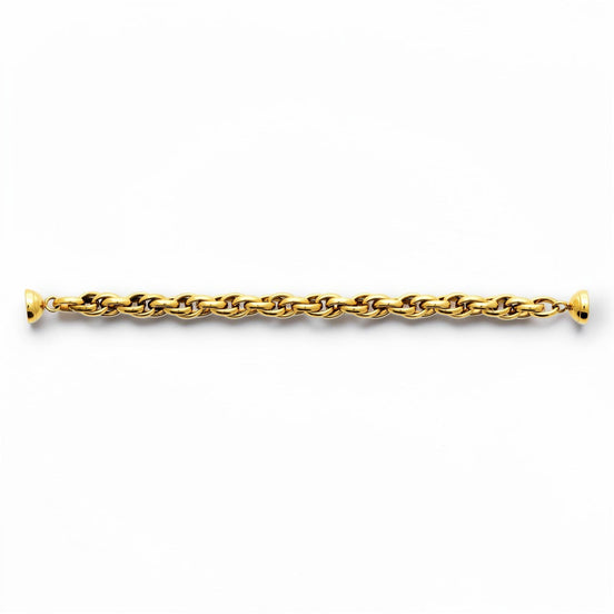 Gold Filled Link Bracelet • Polished Chunky Chain Bracelet • Minimalist Statement Jewelry • Luxury Gift for Women