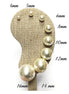 Gold Pearl Stud Earrings displayed on an ear-shaped stand
Product type: stud earrings
Material: gold
Stone/material: pearl
Color: gold and cream white
Style: classic, elegant, minimalist, bridal
Design details: round pearl studs, gold post setting, smooth lustrous finish, available in multiple sizes from small dainty studs to larger statement pearl earrings
Best for: everyday wear, bridal jewelry, bridesmaid gifts, birthdays, anniversaries, classic jewelry lovers, women who want timeless studs