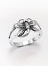 Dragonfly Ring, Sterling Silver, Boho Ring, Damselfly Ring, Flying Insect Ring, Nature Jewelry, Bugs Ring, Garden Bug ring, Dainty Jewelry
