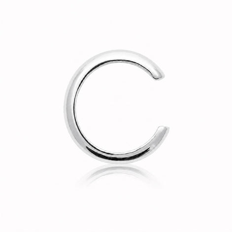 Ear cuff minimaliste • Argent 925 • Bague d'oreille design minimaliste • Bijou pour cartilage hélix