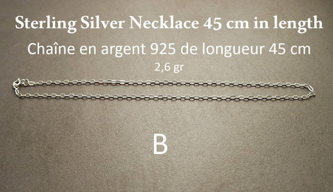 Pendentif boule en quartz rose, argent 925, collier pierre rose originale, cadeau pierre de naissance