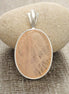 Rose Quartz Pendant, Sterling Silver Pendant, Pink Stone Quartz, Quartz Gemstone, Unique jewelry, Vintage Style Necklace, Birthstone